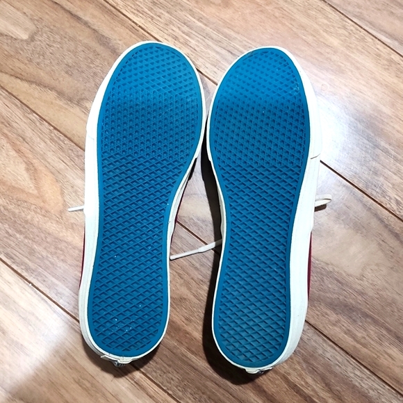 VANS canvas maroon low-top sneakers - Picture 3 of 4